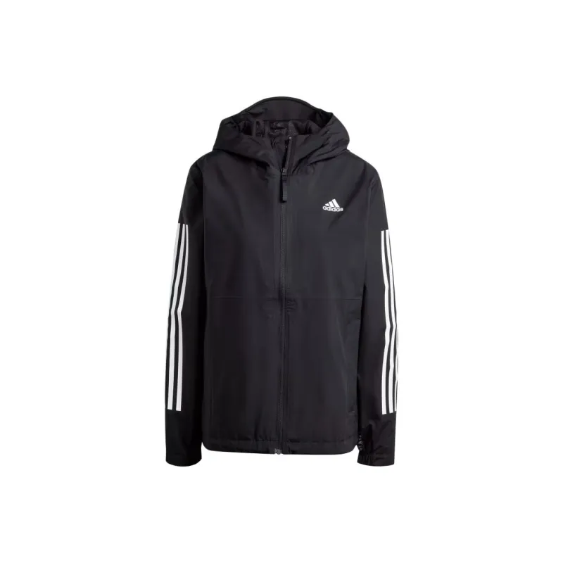 Adidas ESSENTIALS 3 STRIPES RAIN.RDY JACKETS & Coats Women's Black-0