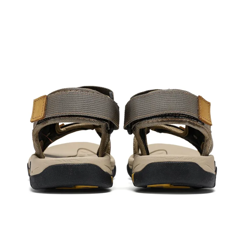 Mulinsen Soft Sole Coverage, Slip Resistant And Abrasion Resistant, Summer Breathable, Teenagers, Beach Sandals Men's-2