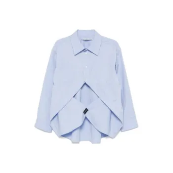 Alexander Wang Split Front Button Up Shirt