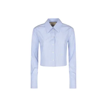 GUCCI Shirts Women's Blue
