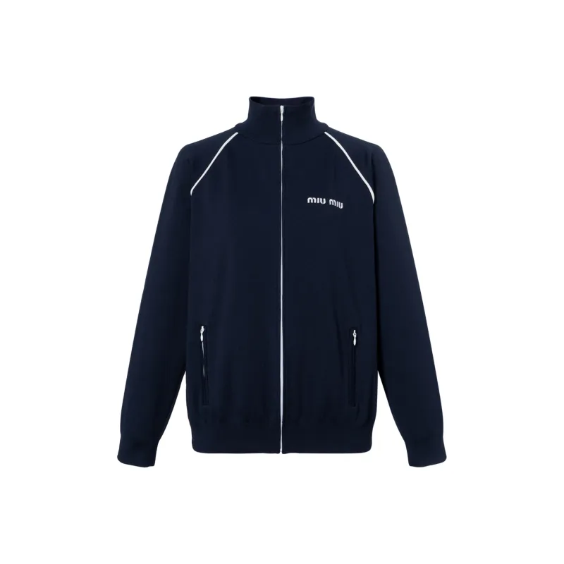 MIU MIU Jackets Coats Women's Blue-0