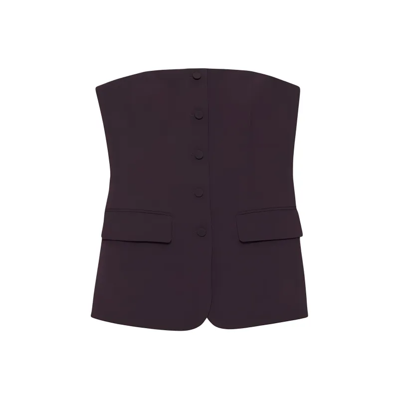 ARITZIA Babaton Insider Tube Top Strapless Top Women's Noble/Noble Purple-0