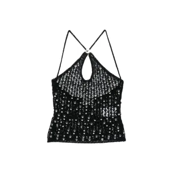 COPERNI Beaded Knitted Top