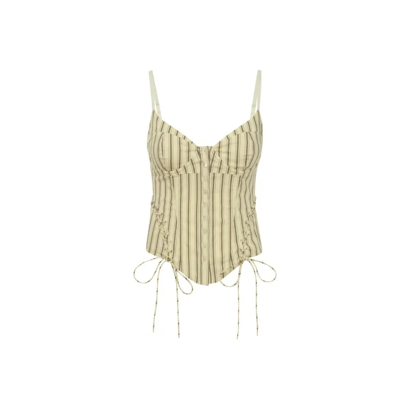 Miaou CHRISTINA CORSET Camisole Women's Ecru-0