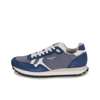 Pepe Jeans Abrasion Resistant Low Top Casual Shoes Men's Blue