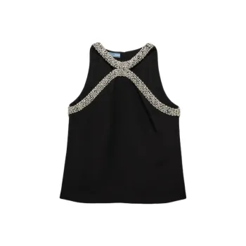 PRADA SS25 Camisole Women's Black