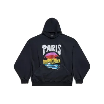 Balenciaga Paris Tropical Oversized Hoodie