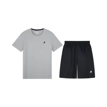 XTEP Casual Sportswear Men's City Solitude Gray+Black