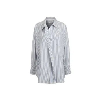 Victoria Beckham Long Sleeved Striped Blouse