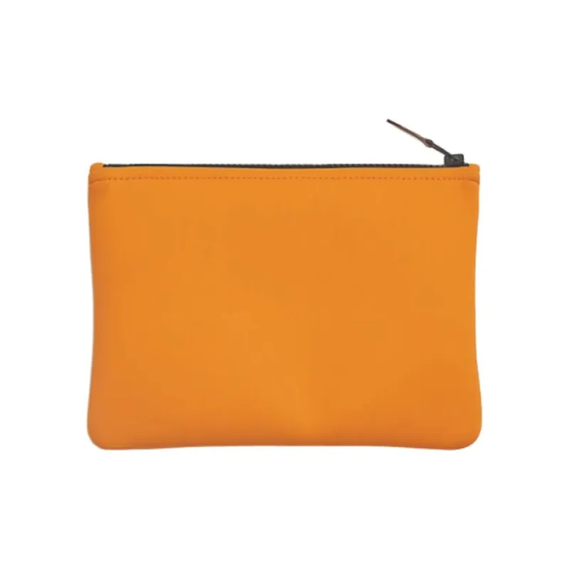 HERMES Neobain Thalassa Polyamide Storage Bag Clutch Small Size Women's Orange-1