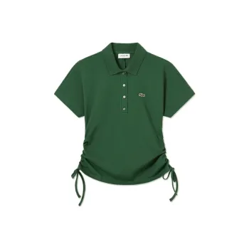 LACOSTE SS25 Polo Shirt Women's Crocodile Green