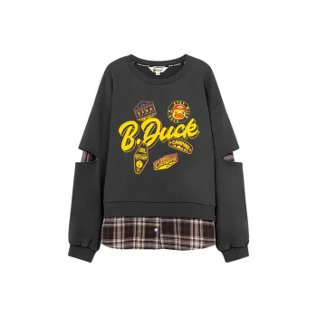 B.Duck Sweatshirt Women's Dark Gray