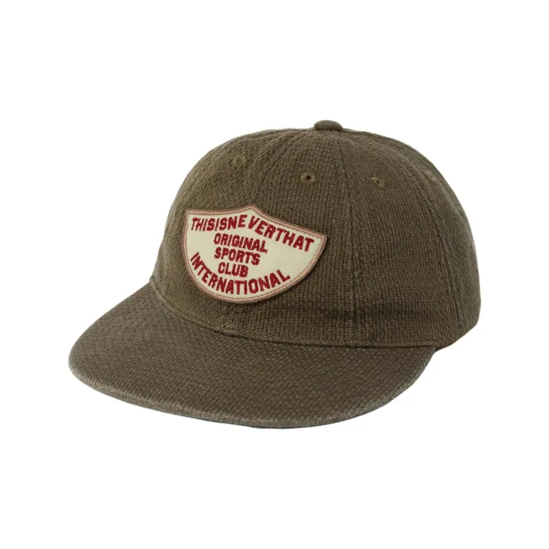 Thisisneverthat Washed Dobby Patch Cap-0