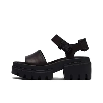 Timberland Everleigh Beach Sandals Women's Black