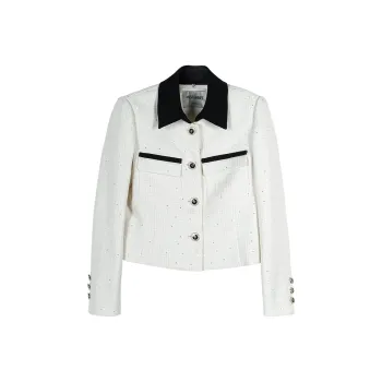MISSSHINE Jackets Women's White