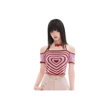 LALABOBO Regular T Shirt Women's Pink