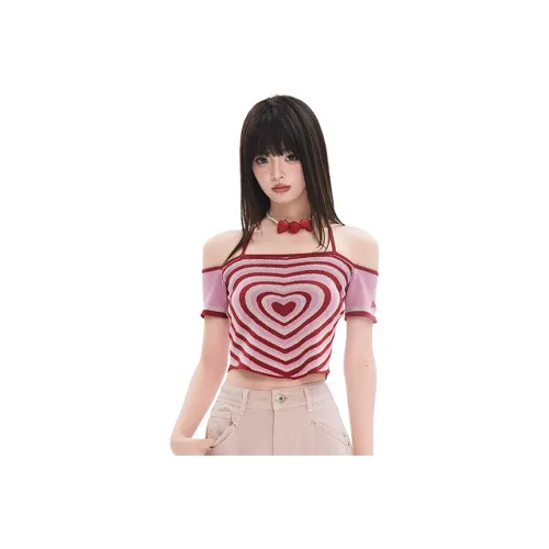 LALABOBO Regular T Shirt Women's Pink