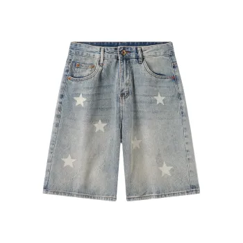 SANTASTIC Denim Shorts Men's Blue