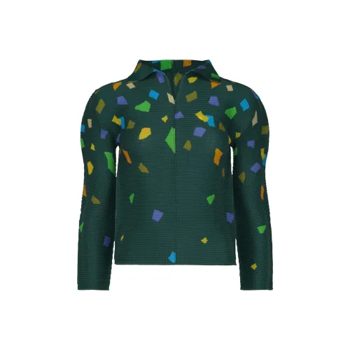 ISSEY MIYAKE FW24 Knitwear Women's Green Bottles