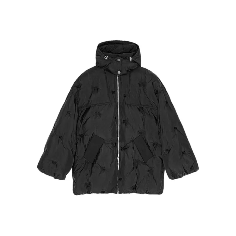 GANNI Zipped Embroidered Jacket-0