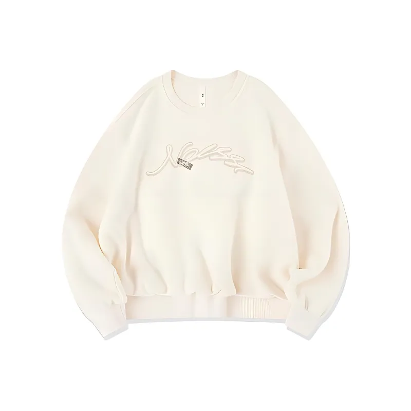 QIAODAN Sweatshirt Women's Cream White-0