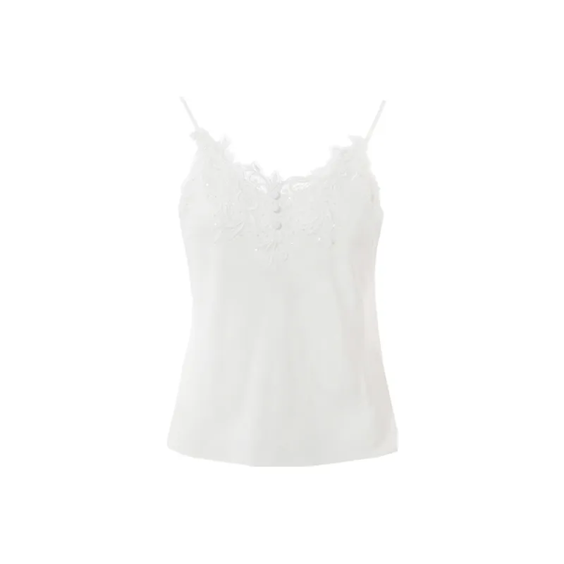 BESIONIA SS25 Camisole Women's White-0