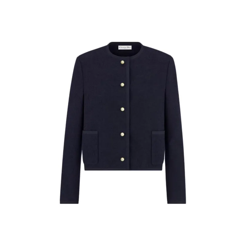 DIOR SS24 Jackets & Coats Women's Marine Blue-0