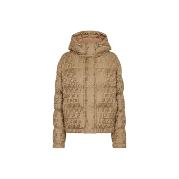 FENDI Logo Detailed Padded Jacket