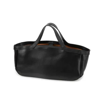 VENOF Top Grain Cow Leather Handbag Medium Size Women's Multicolor