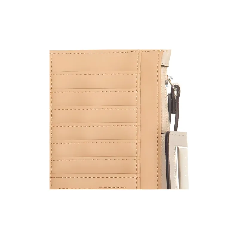 GUESS Artificial Leather Cell Phone Pouch Storage Bag Women's Beige & Multicolor-4