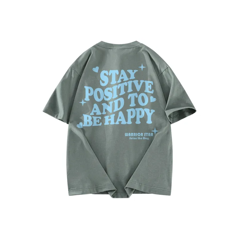 Warrior Laugh Series Drop Shoulder Sleeve T Shirt Women's-10