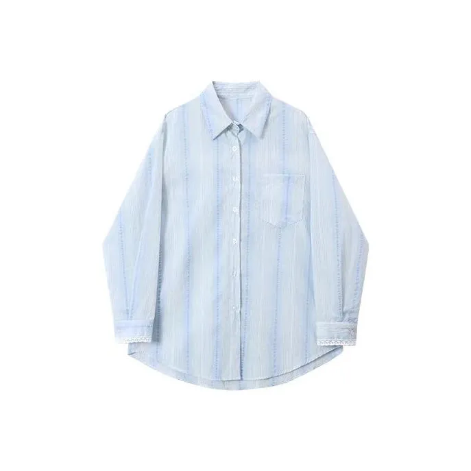 PLAY BUSH Shirts Women's Blue-0