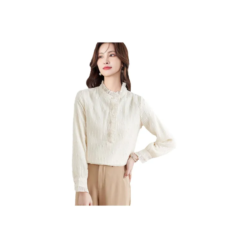 Love Elaine Shirt Women's Apricot-0