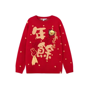 B.Duck Knitwear Women's Red