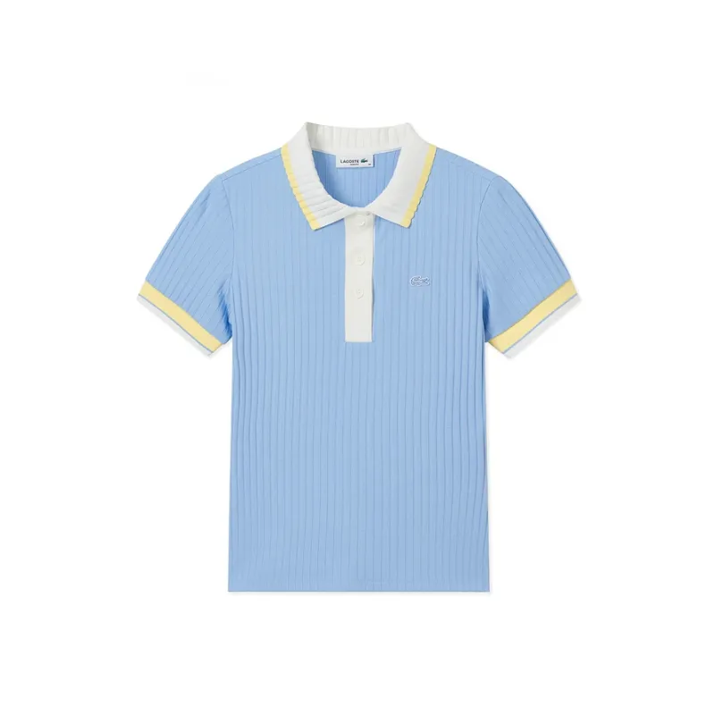 LACOSTE SS25 Polo Shirt Women's Navy Blue-1