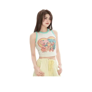 LALABOBO Tank Tops Women's Ecru