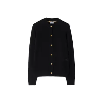 Burberry SS25 Cashmere Sweater Women's Black