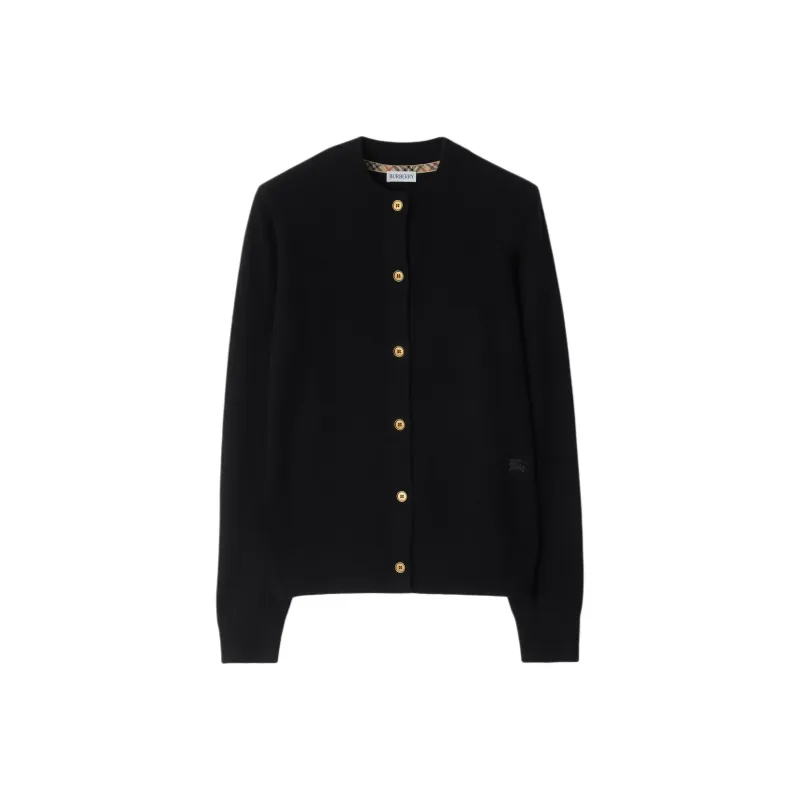 Burberry SS25 Cashmere Sweater Women's Black-0