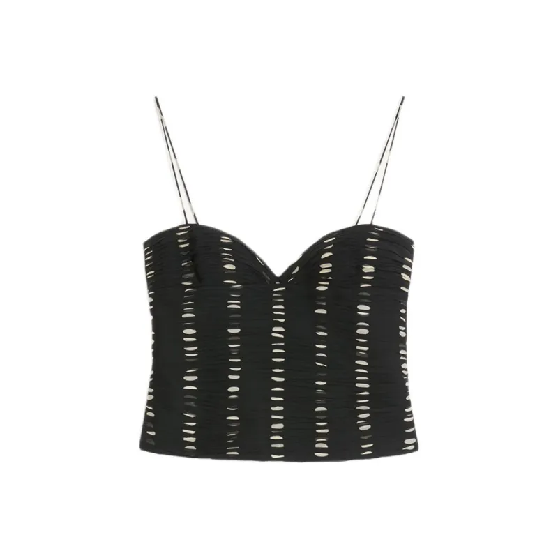 Valentino SS25 Camisole Women's Black-0