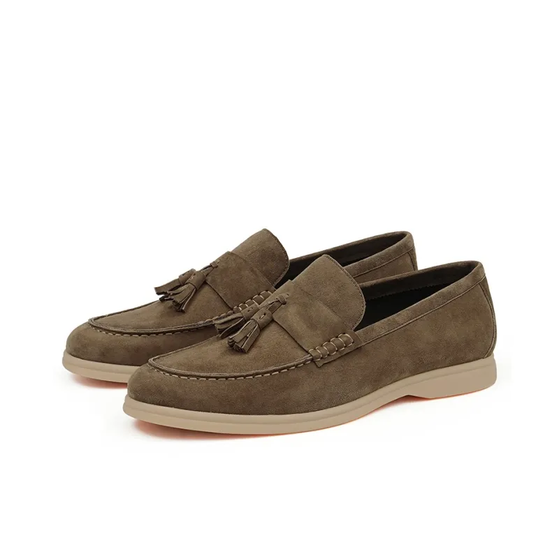 ASTON M.JAZZ Loafers Men Black/Gray/Coffee-7