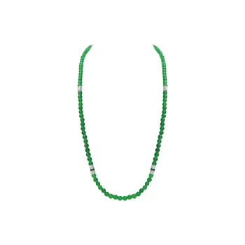 FUNNXI Natural Chalcedony Necklaces Women's