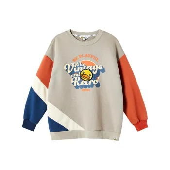 B.Duck Sweatshirt Women's Light Gray