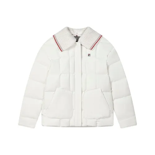 FILA Down Jacket Women's Steam White