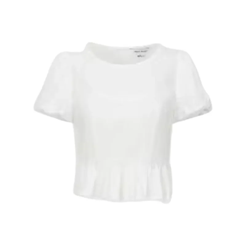 URBAN REVIVO Shirt Women's Raw White-1