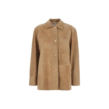 'S MAX MARA Fresia Buttoned Long Sleeved Overshirt