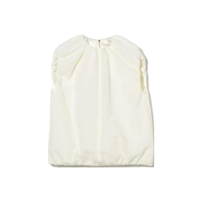 Beams Demi Luxe Shirt Women's White-0
