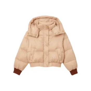 Sandro Down Jackets Women's Beige Yellow