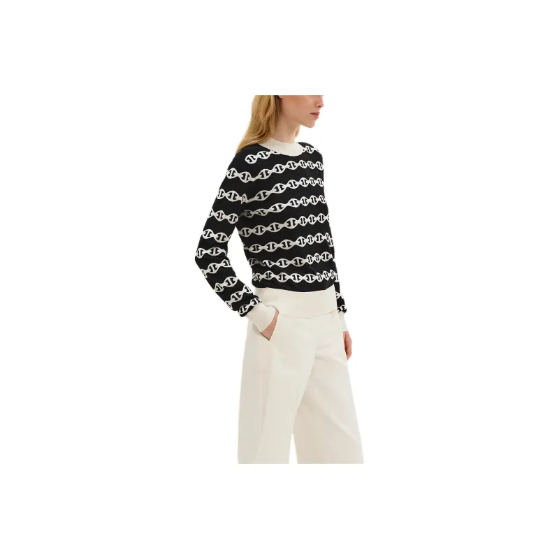 HERMES Cashmere Sweater Women's Black-0