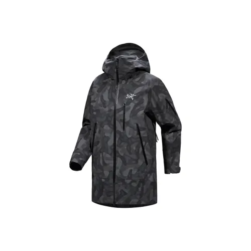 Arcteryx FW24 Sentinel Relaxed Jacket Print Women's Jacket Women's Black