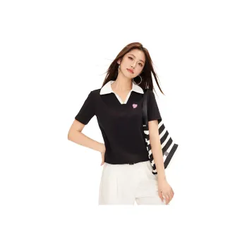  CHOCOOLATE Polo Shirt Women's BKX/Black